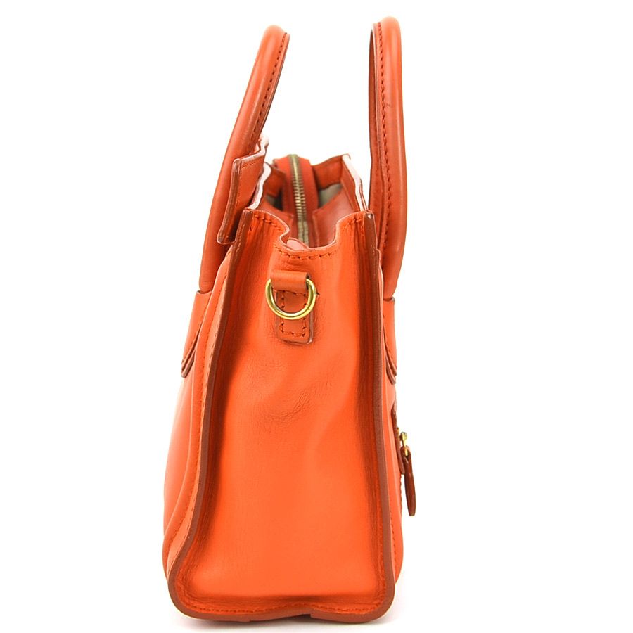 CELINE セリーヌ ナノショッパーオレンジ CELINE セリーヌ ナノショッパーオレンジ
