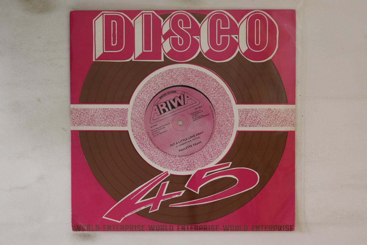 英12” Paulette Tajah / Mad Professor Put A Little Love Away / Funky Dub ARI69 Ariwa /00250 英12” Paulette Tajah / Mad Professor Put A Little Love Away