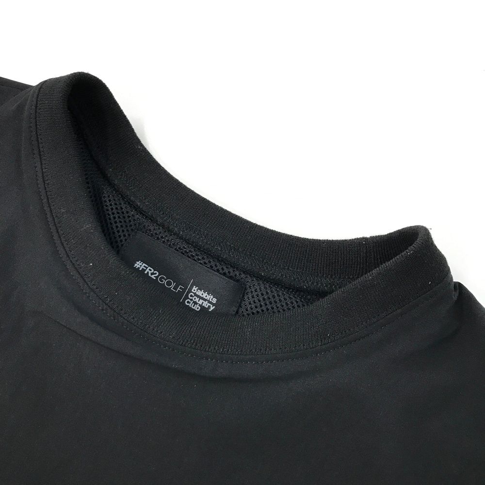 サイズ：XL FR2 GOLF エフアールツーゴルフ  裏メッシュ ブルゾン  ブラック系 [240101479453] ゴルフウェア メンズ ストスト サイズ：XL FR2 GOLF エフアールツーゴルフ 裏メッシュ ブルゾン