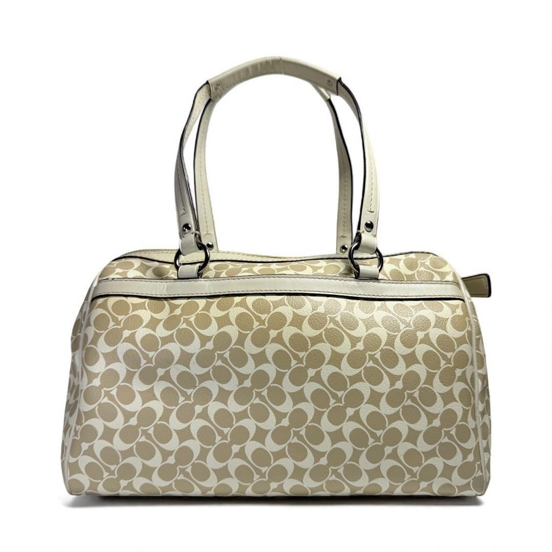 お値下げ☆コーチCOACH☆シグネチャートート　チャーム付　ショルダーバッグ コーチ COACH トートバッグ ショルダーバッグ ミニバッグ