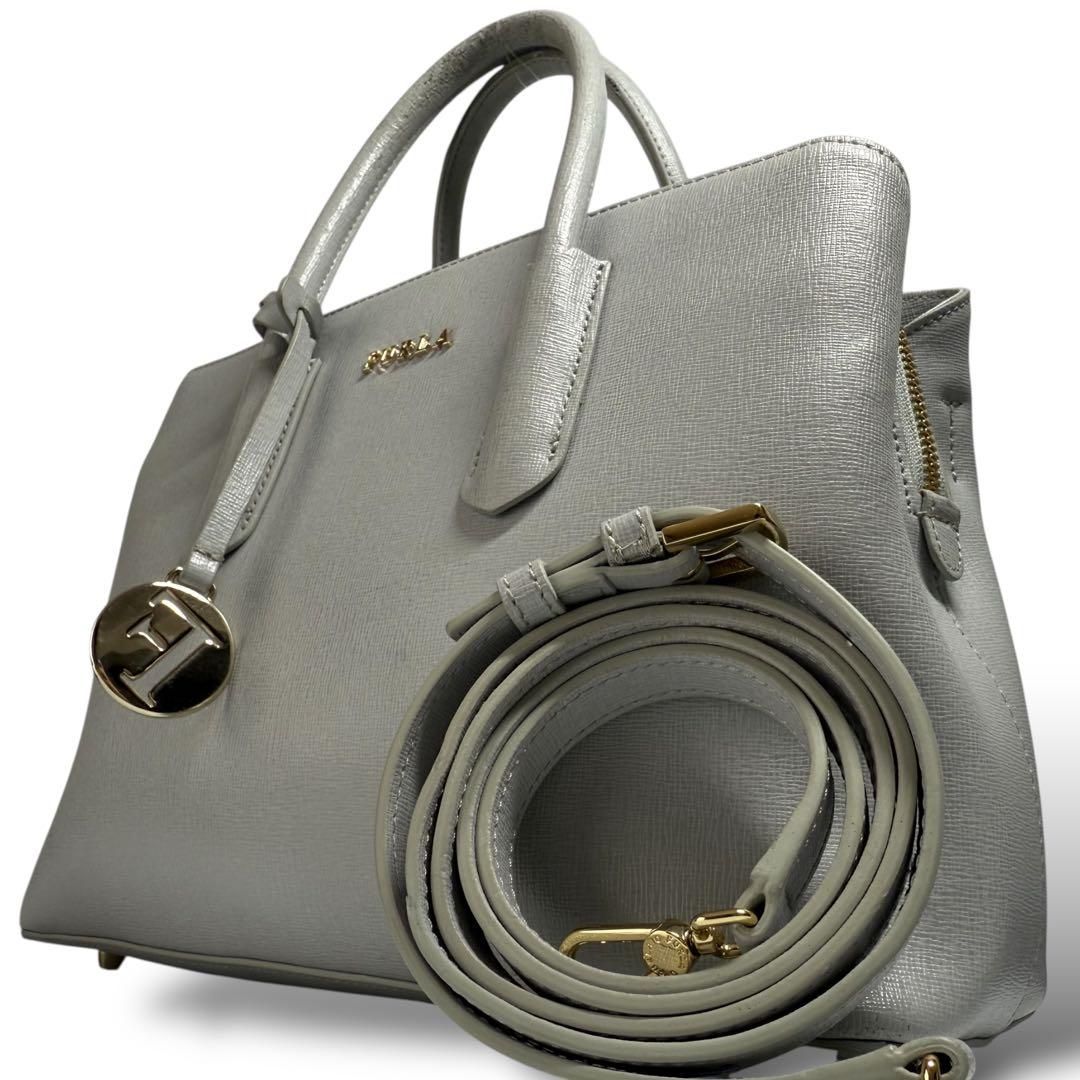 FURLA TESSA 2way 良品 ハンドバッグ テッサ
