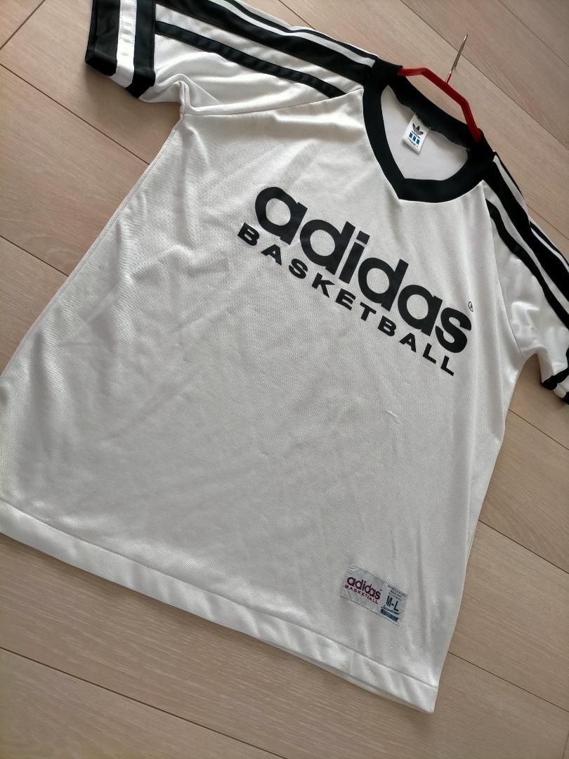 adidas アディダス バスケットボール ゲームシャツ M-L - メルカリ