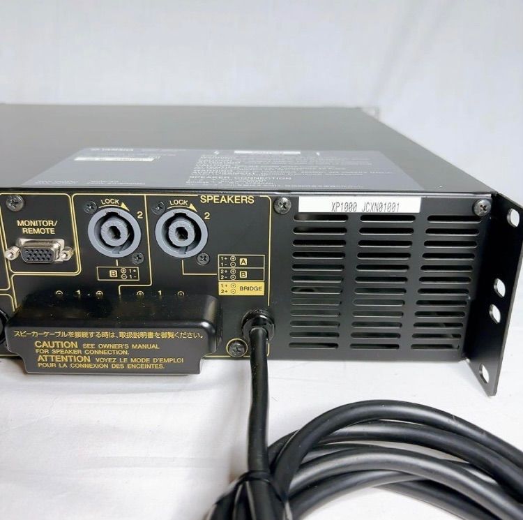 美品 YAMAHA XP-1000 アンプ ヤマハ | XP Series - パワーアンプ - 概要