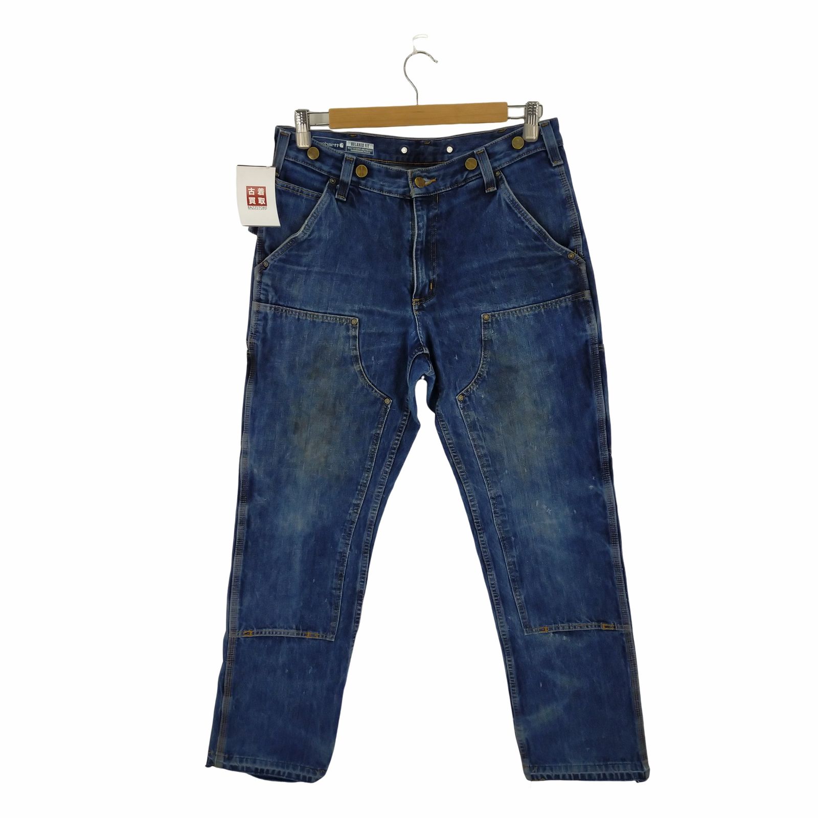 Carhartt デニム ペインター ワークパンツ 32 カーハート Carhartt カーハート ダブルニー デニムペインターパンツ