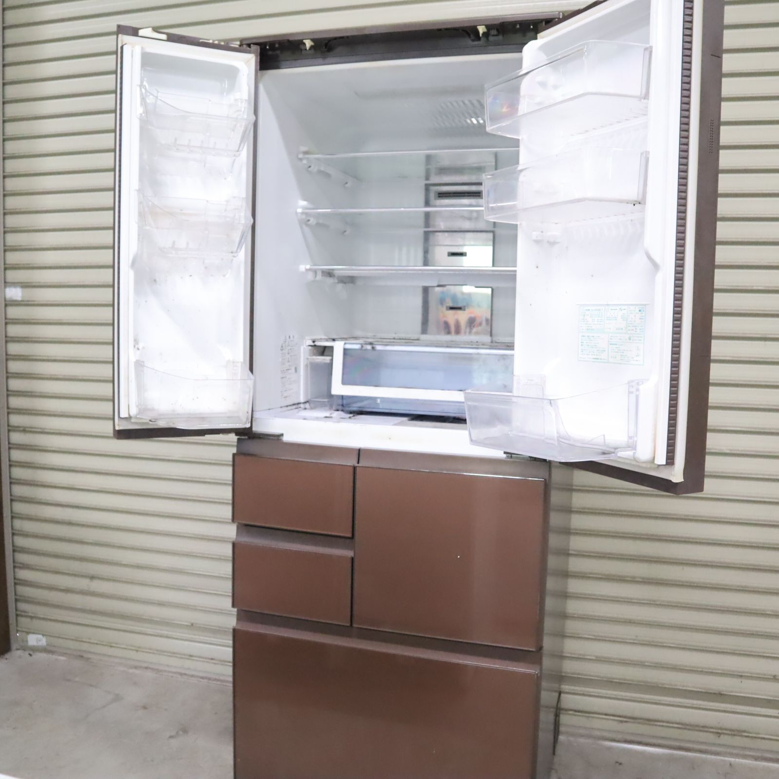 SHARP SJ-QX55D-T 冷蔵庫 651L ブラウン シャープ SJ-GX55D-T [グラデーションブラウン] 価格比較 - 価格.com