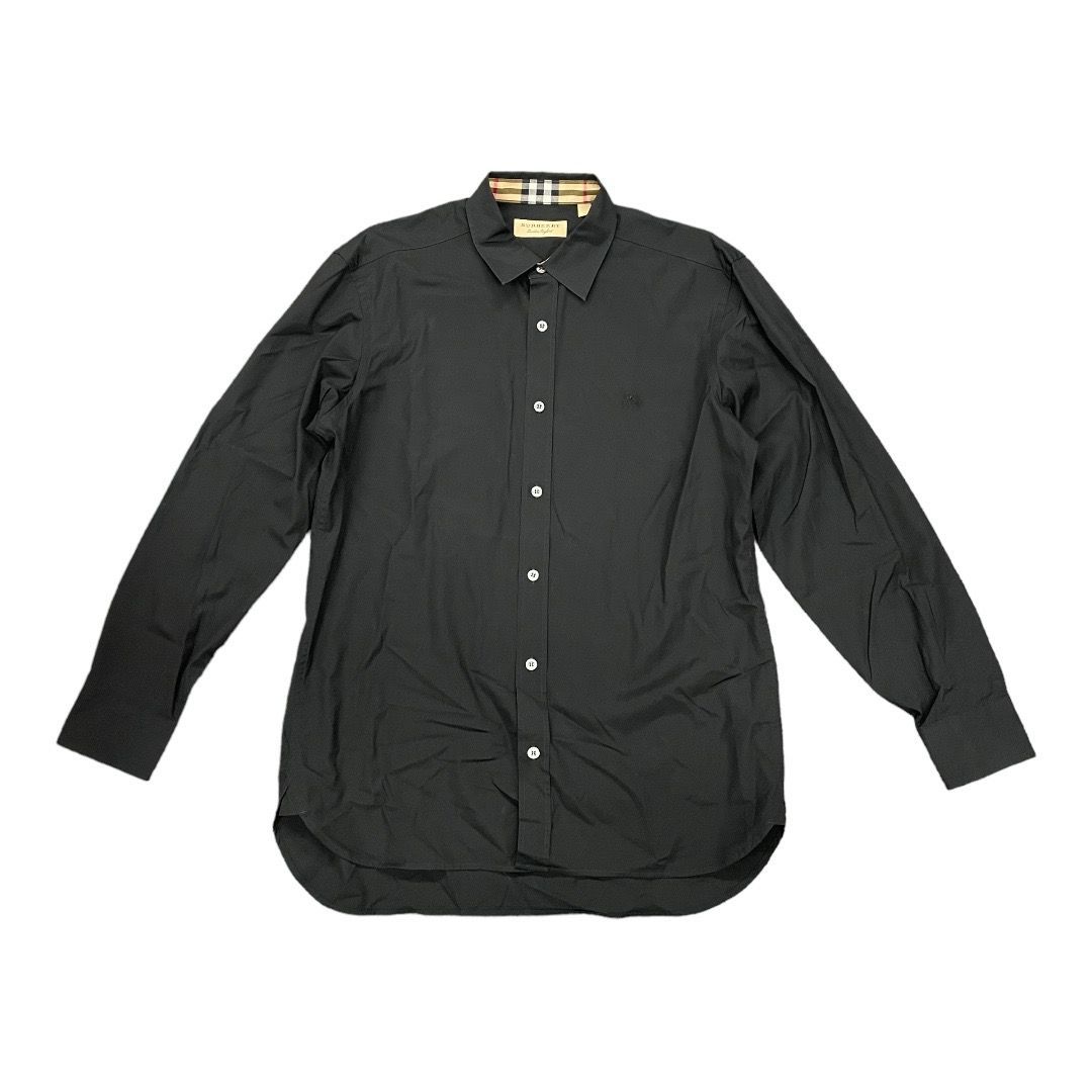 国内正規 BURBERRY ワンポイントロゴ 刺繍 ドレスシャツ バーバリー 8003074 M - メルカリ
