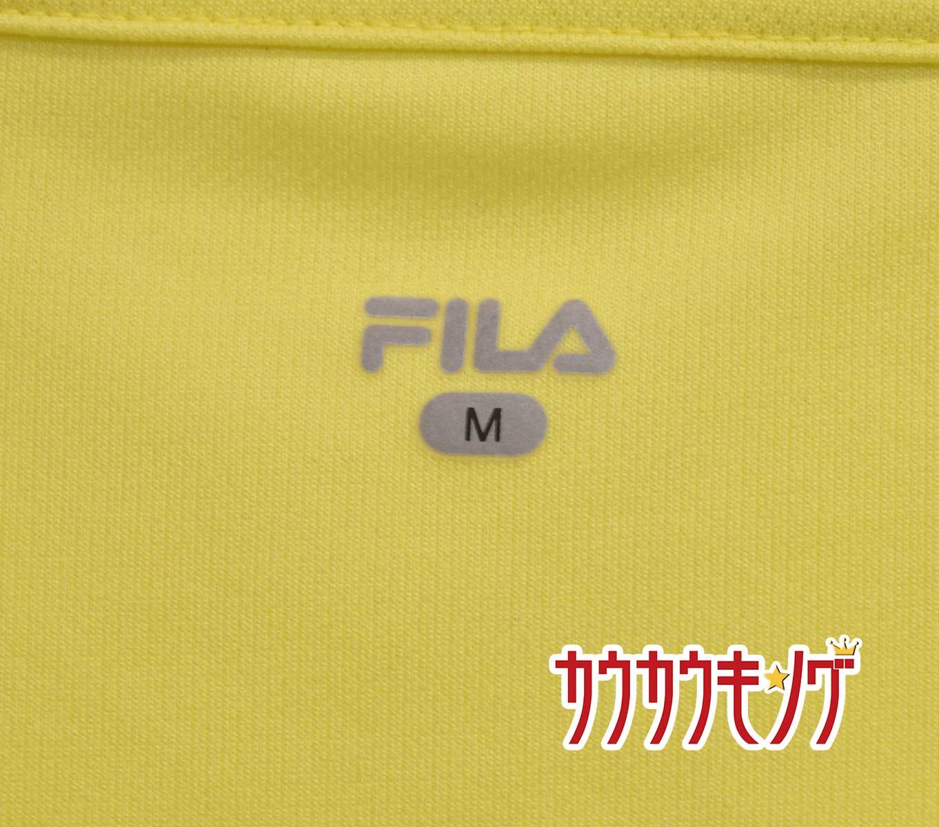 フィラ 半袖 シャツ プラシャツ Mイエロー  レディース FILA