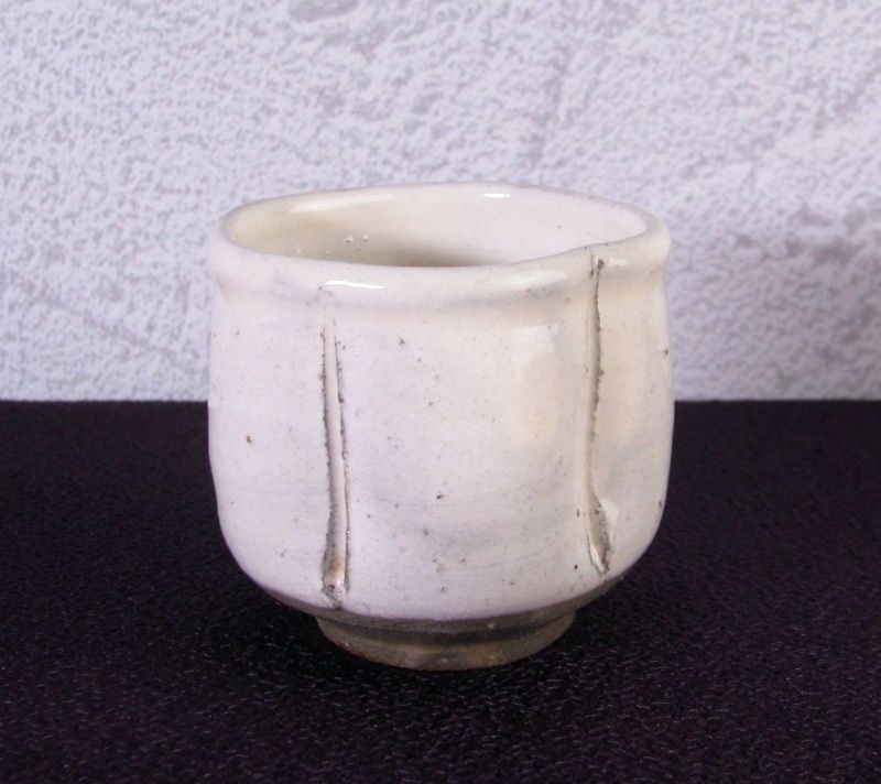 中里隆　盃 中里隆作 唐津粉引盃 幅：5.5cm 美品 共箱・栞付/25b053 - メルカリ