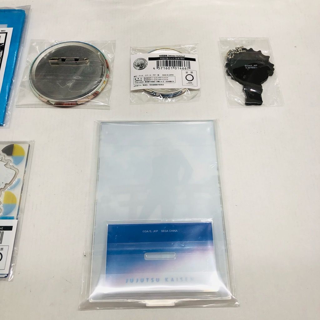 呪術廻戦 五条悟 グッズ まとめ ※セガラッキーくじ まるくじ等 【F3769-007】106 呪術廻戦 五条悟 グッズ まとめ ※セガラッキーくじ まるくじ等