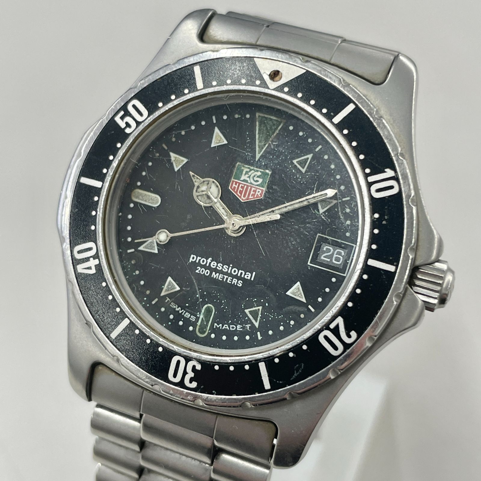 489 TAG HEUER タグホイヤー メンズ レディース デイト ブラック