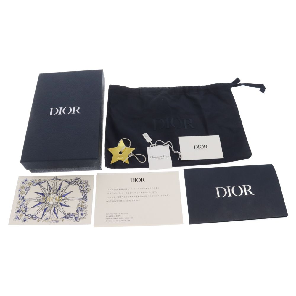 DIOR (ディオール) オブリーク ギャラクシー レザー ラウンドジップ ...