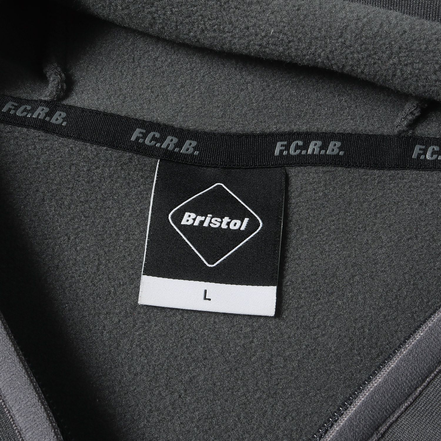 F.C.R.B. グレー パーカー Lサイズ fcrb Bristol グレー パーカー Lサイズ