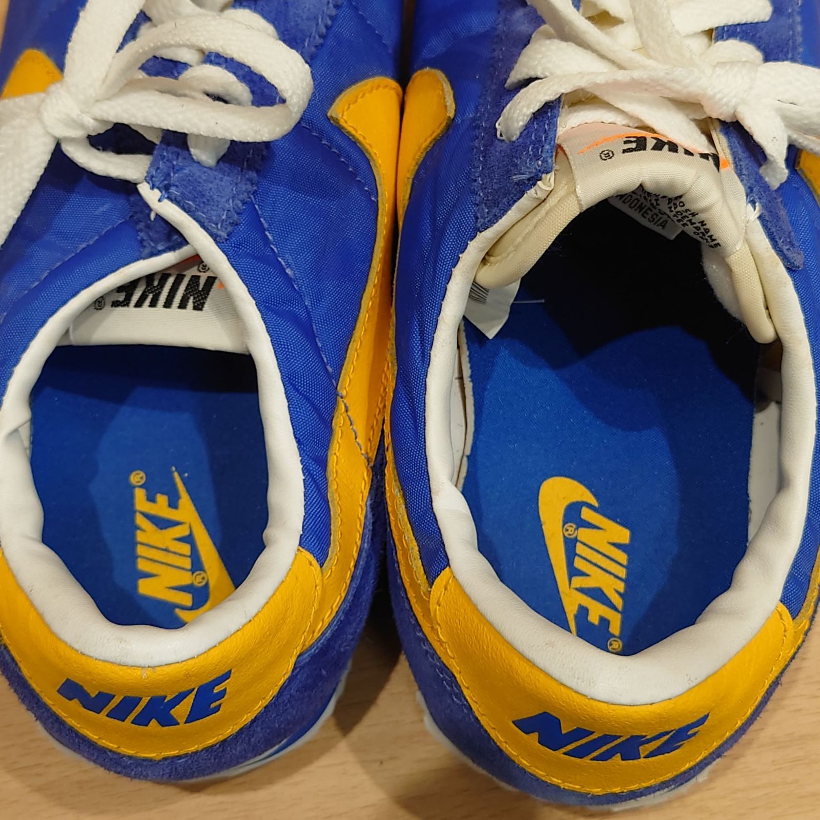 NIKE Cortez UCLA コルテッツ ブルー×イエロー 24cm - メルカリ