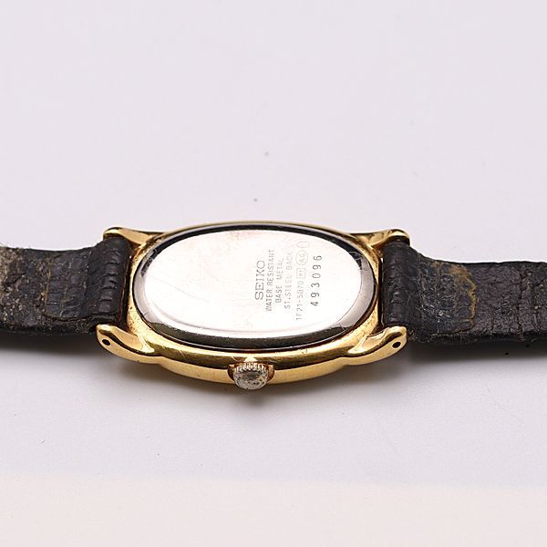 SEIKO セイコー ノイエ 1F21-5B70 クォーツ 腕時計 電池切れ】SEIKO セイコー ノイエ 1F21-5B70 クォーツ 時計
