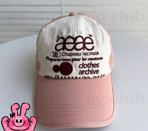 AEAE エーイーエーイー 刺繍入り ベースボールキャップ 大人気
