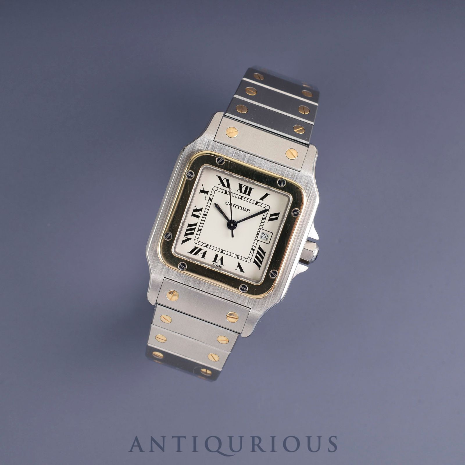 カルティエ サントス ガルベ LM 1172961 自動巻き SS/YG SS/YG