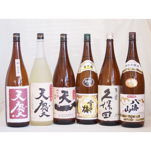 特選日本酒6本セット 日本酒飲み比べセット 送料無料 日本酒セット6本 純米大吟醸1本