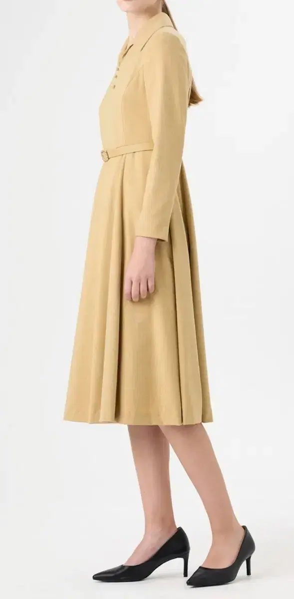 リン Lynn 豊富 A ライン ワンピース ベルト セット