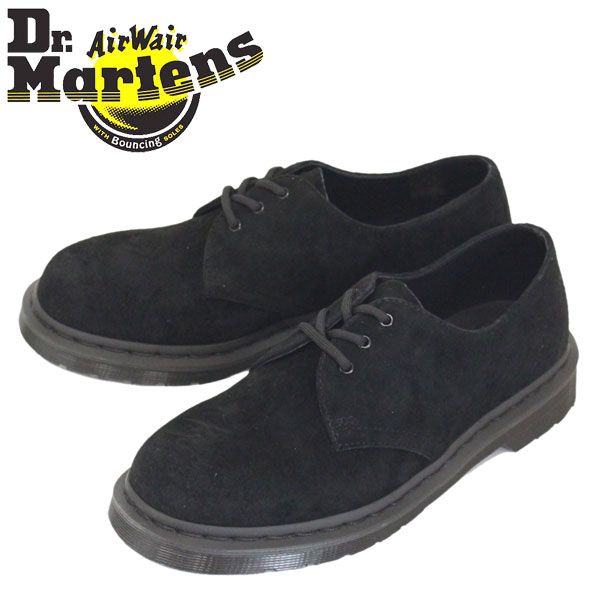 Dr.Martens (ドクターマーチン) 25699001 1461 MONO 3ホール ヌバックレザー シューズ BLACK Dr.Martens UK8-約27.0cm