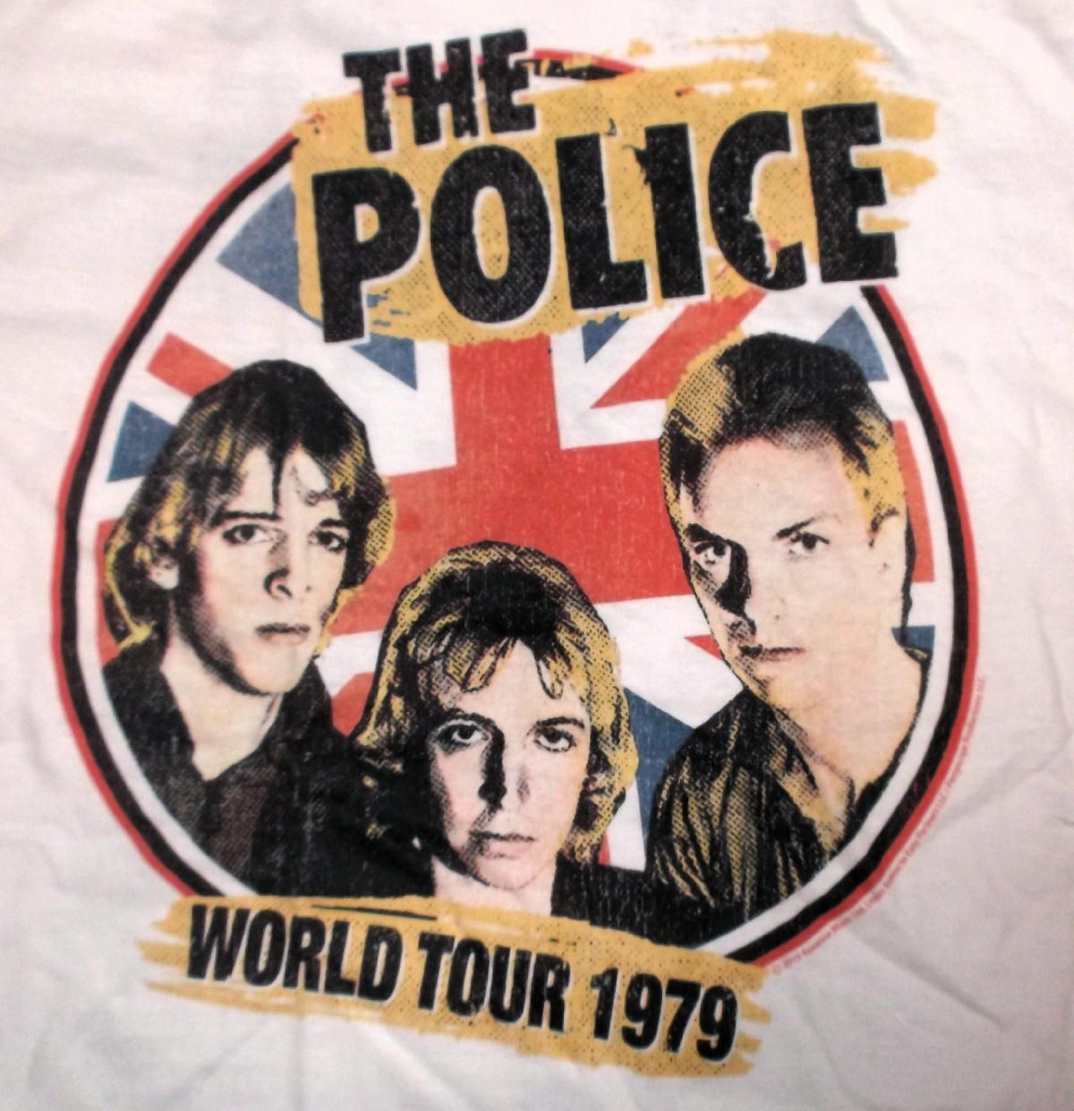 ザ・ポリス Tシャツ The POLICE 79 WORLD TOUR 正規品 ロックTシャツ - メルカリ