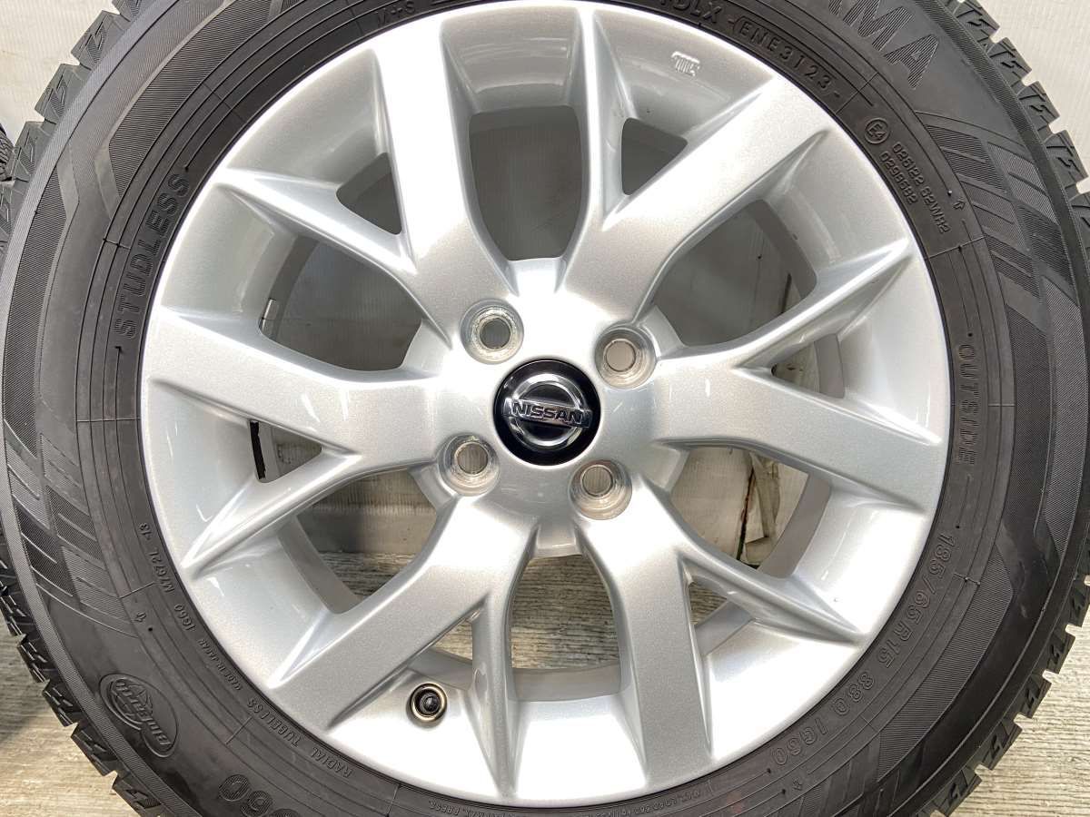 185/65R15 ヨコハマ アイスガード iG60 日産純正 15x5.5 40 100-4穴 