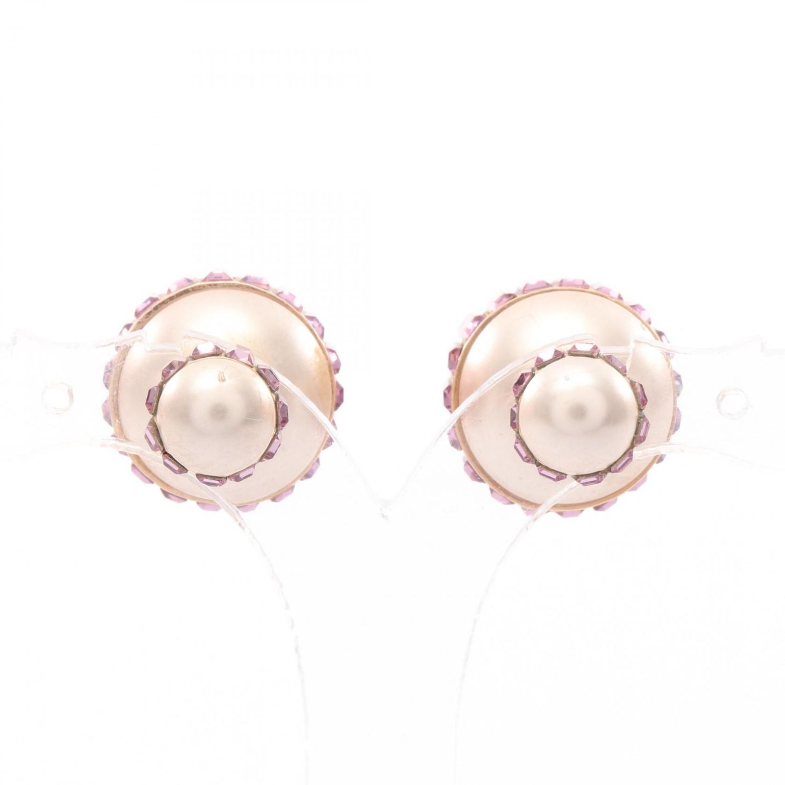 ディオール Dior ピアス トライバル GP ゴールドメッキ ピアス レディース Used B
