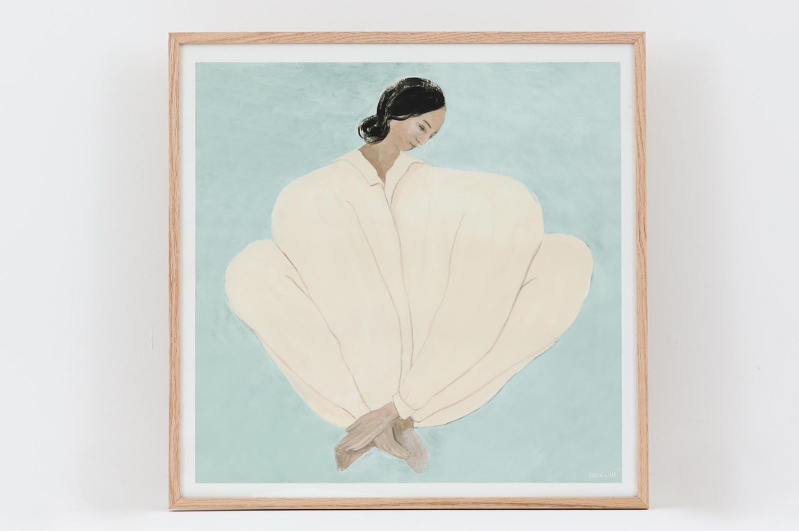 【訳ありアウトレット品】ポスター/アートプリント　50×50cm　Meet Me At Jaures　フレーム付き/500x10542-50x50