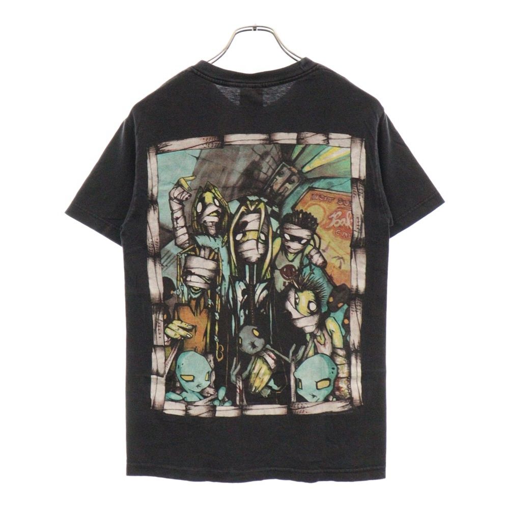 VINTAGE (ヴィンテージ) 00s KORN 2001 TEE コーン 両面プリント Tシャツ 半袖 カットソー ブラック