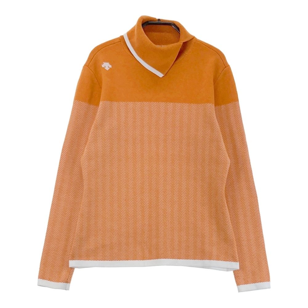 サイズ：M DESCENTE GOLF デサントゴルフ タートルネック ニット