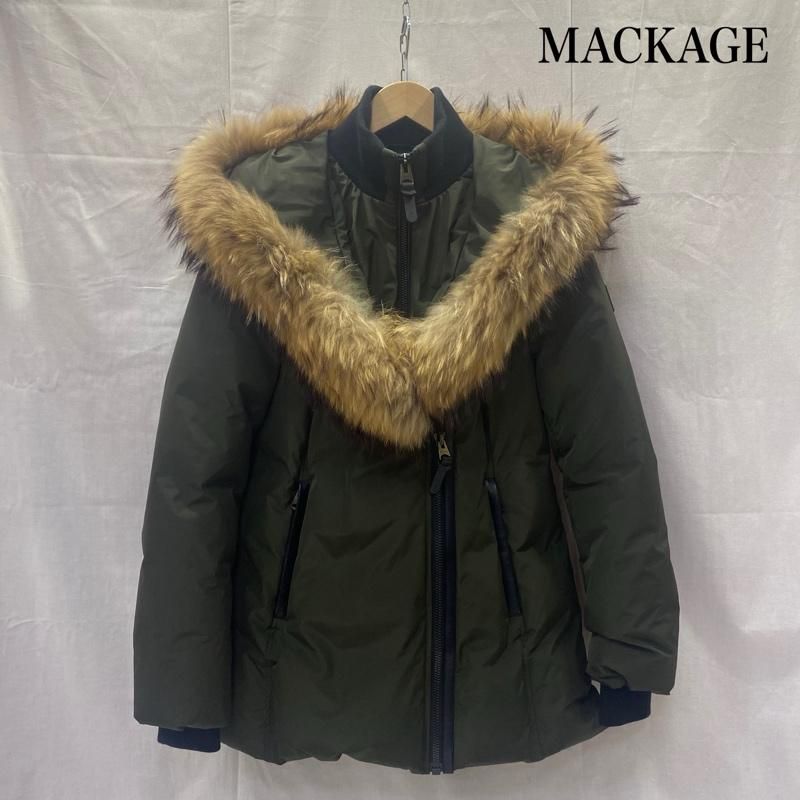 Mackage オリーブグリーン ダウンジャケット Mackage オリーブグリーン ダウンジャケット