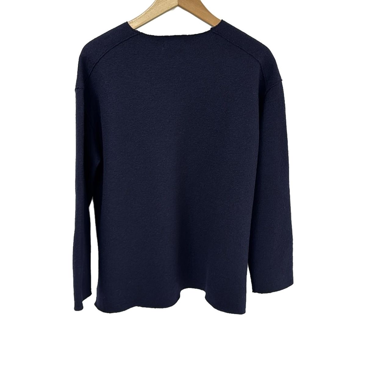 yori ヨリ 長袖セーター サイズF レディース - ダークネイビー クルーネック