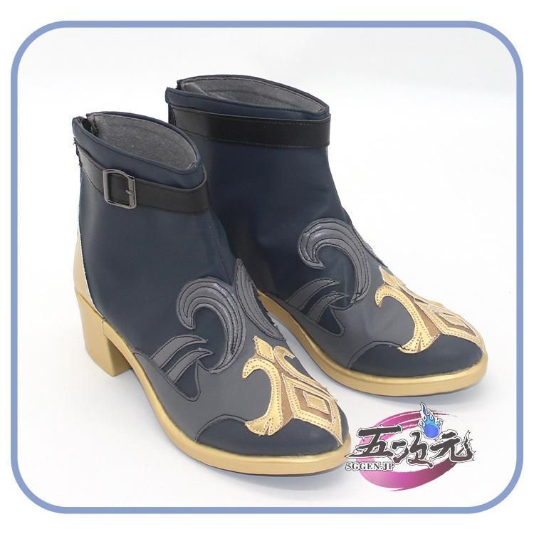 新発売 五次元 原神 コスプレ ヌヴィレット 靴CS0823BJ 文化祭