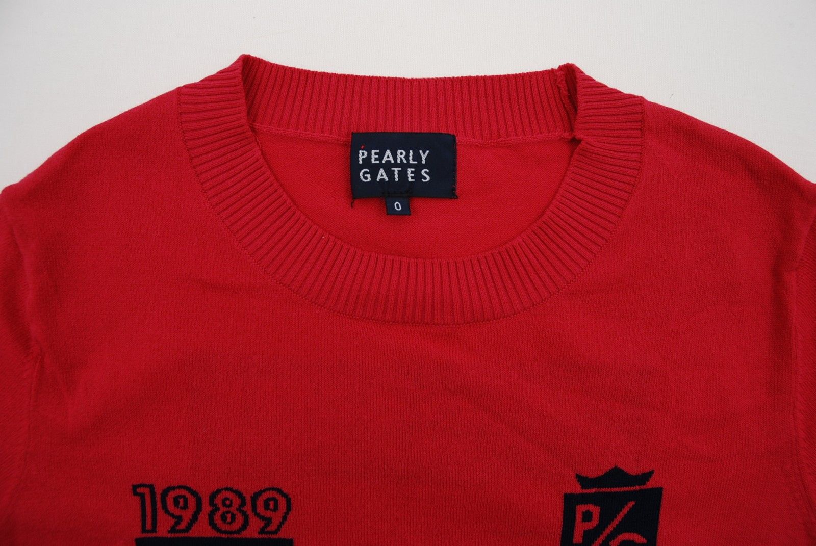 中古 レディース パーリーゲイツ PEARLY GATES ニット 0(S) 濃