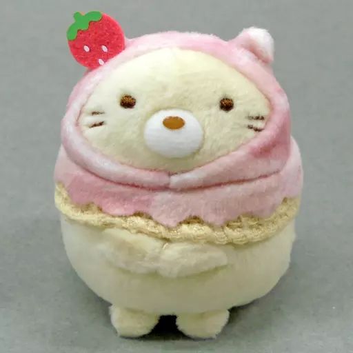 中古】ぬいぐるみ ねこ てのりぬいぐるみ ぺんぺんアイスクリーム