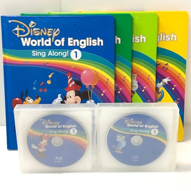 未開封多数】最新版 DWE シングアロング ブルーレイ＆CD ディズニー