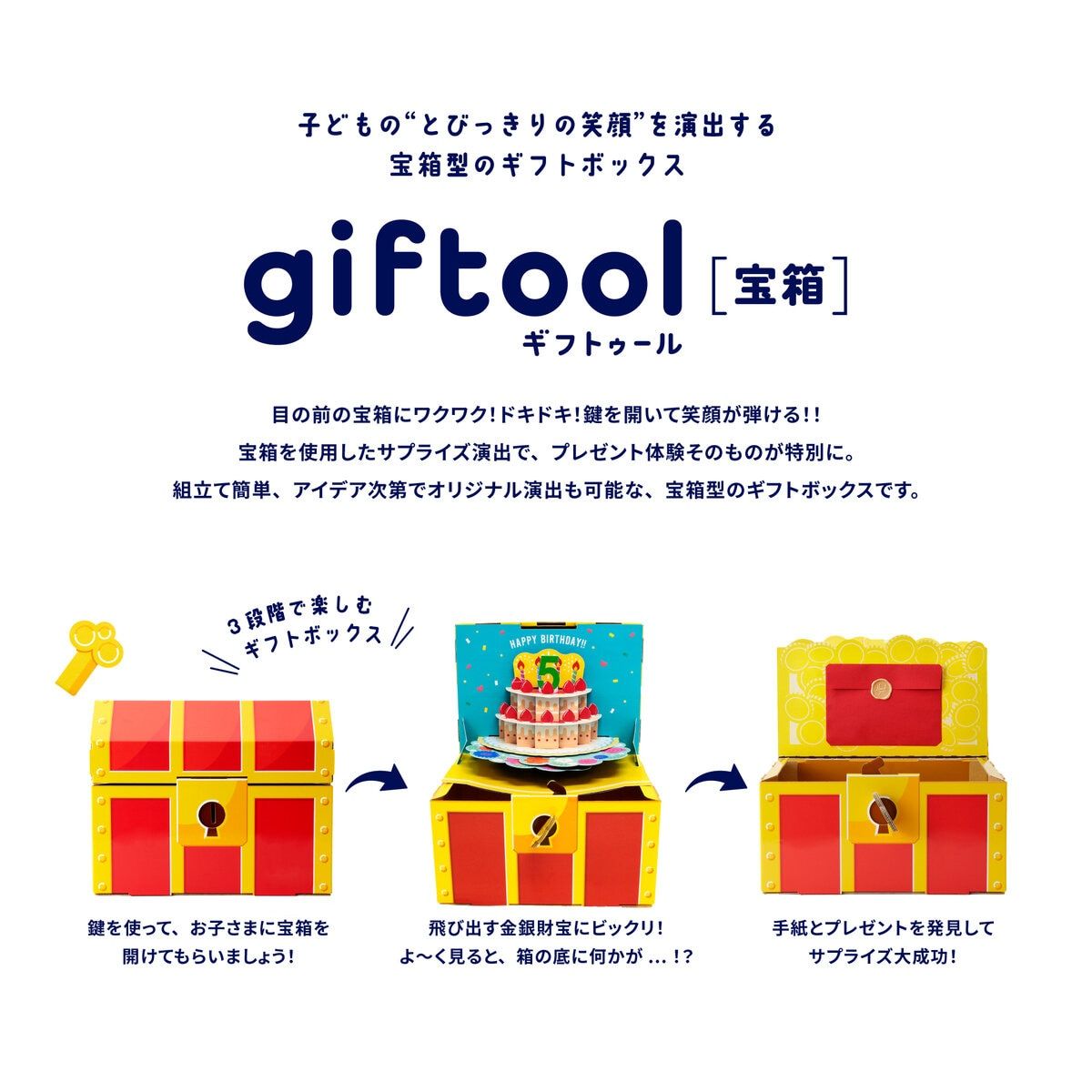 コストコ商品!giftool 宝箱