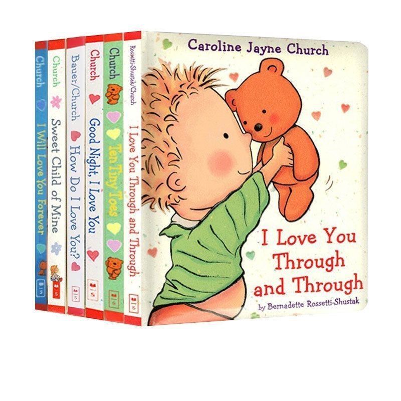 Caroline Jayne Churchボードブック6冊セット マイヤペン対応 Caroline Jayne Church Book (6 Books) | montessentials