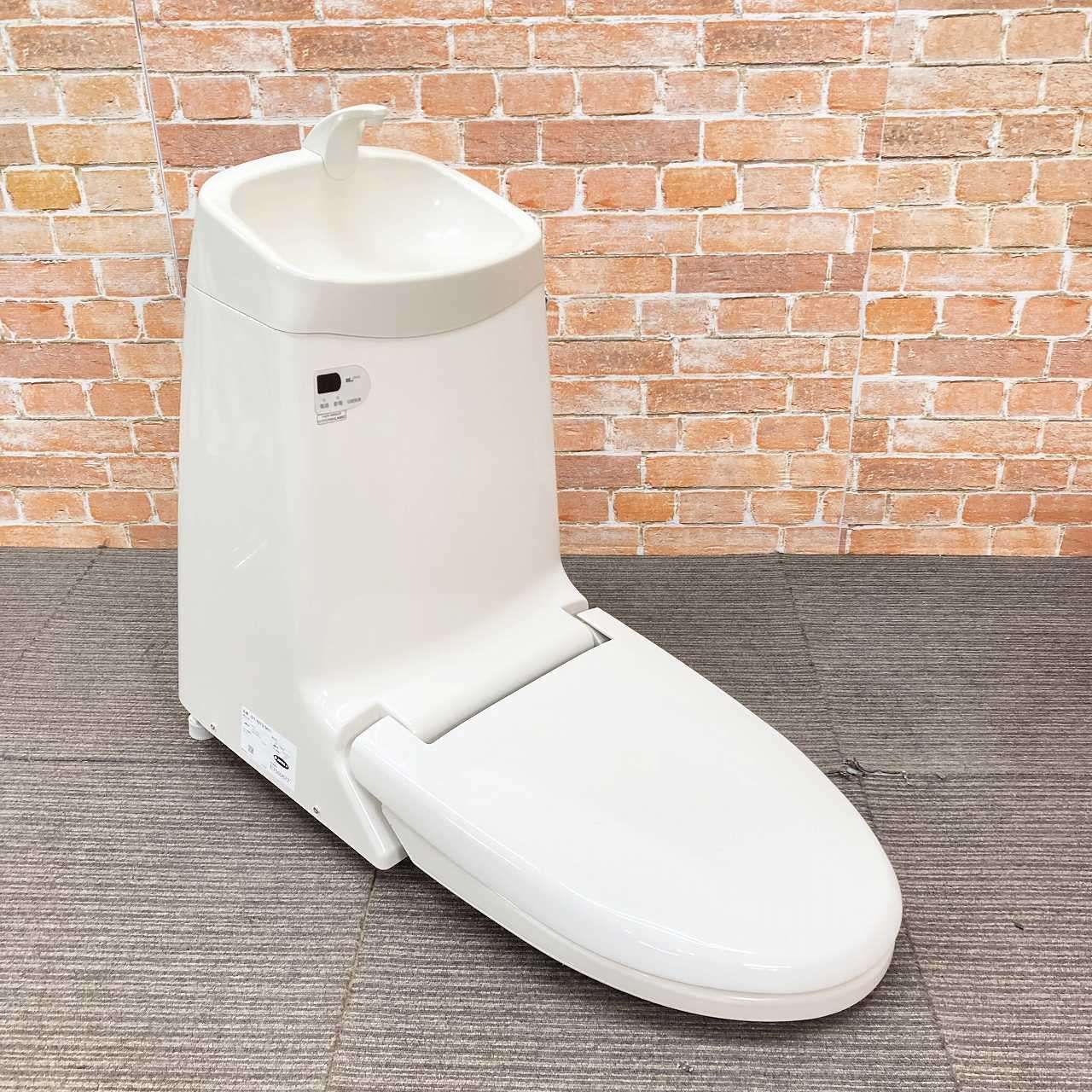 ジャンク品 INAX イナックス トイレ ウォシュレット 一体型タンクのみ DT-4873 BN8 オフホワイト J0064