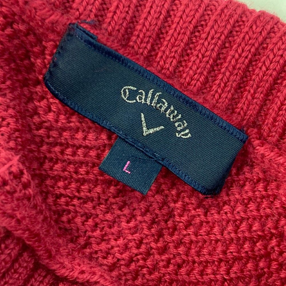 サイズ：L CALLAWAY キャロウェイ タートルネック ニット