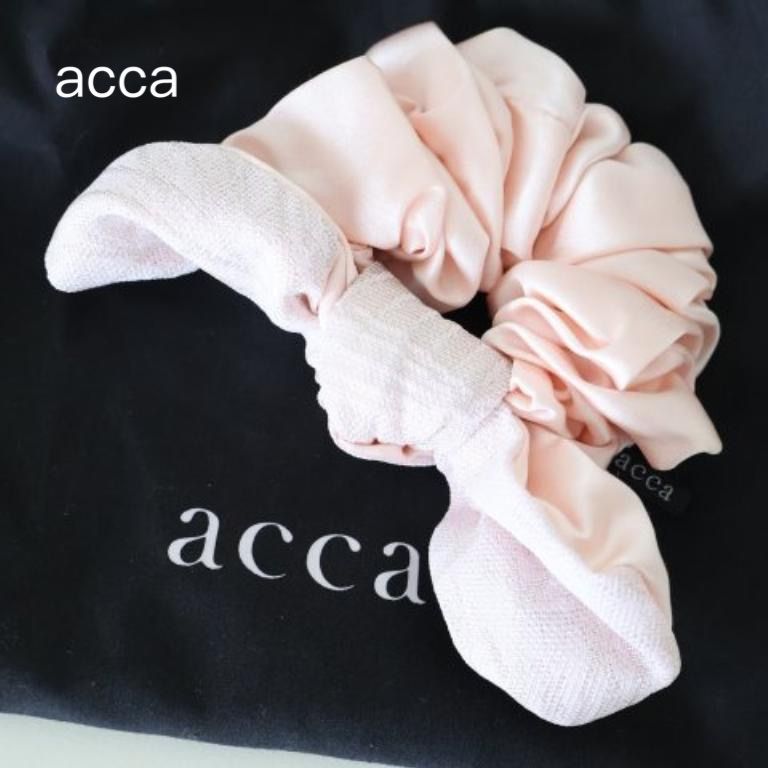 ☆acca アッカ バニーシュシュ ピンク イタリア製 送料込み 6453886