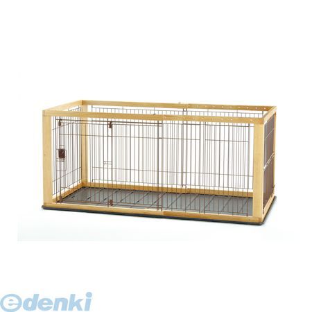 【新品・7営業日以内発送】リッチェル 4973655593530 木製スライドペットサークル ワイド ナチュラル【沖縄離島販売不可】