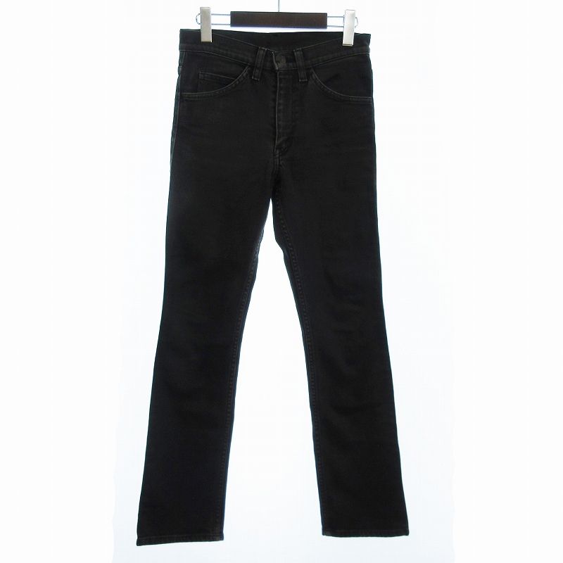 リーバイス Levi's n.hoolywood ジーンス ブラックデニム パンツ ジップフライ MR517-2959 黒 ブラック 27 GY09