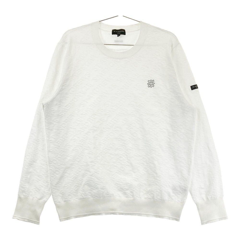 St ANDREWS ホワイト セーター L ST ANDREWS ホワイト セーター Lサイズ