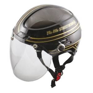 【新品・3営業日で発送】スピードピット(SPEED PIT) TNK STR-Z JT vintageﾍﾙﾒｯﾄ ﾌﾞﾗｯｸ／ﾃﾞｨｰﾌﾟﾌﾞﾗｳﾝ