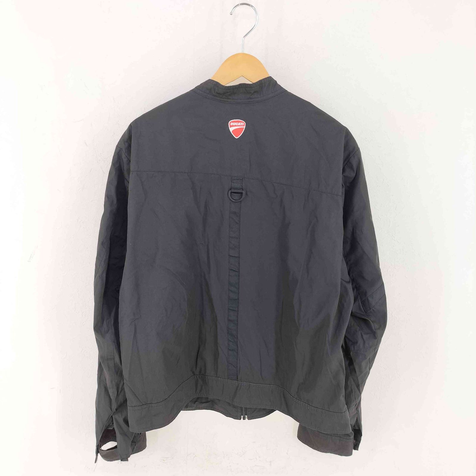 定価5.8万 美品 PUMA×DUCATI バックロゴ ピッグレザージャケット