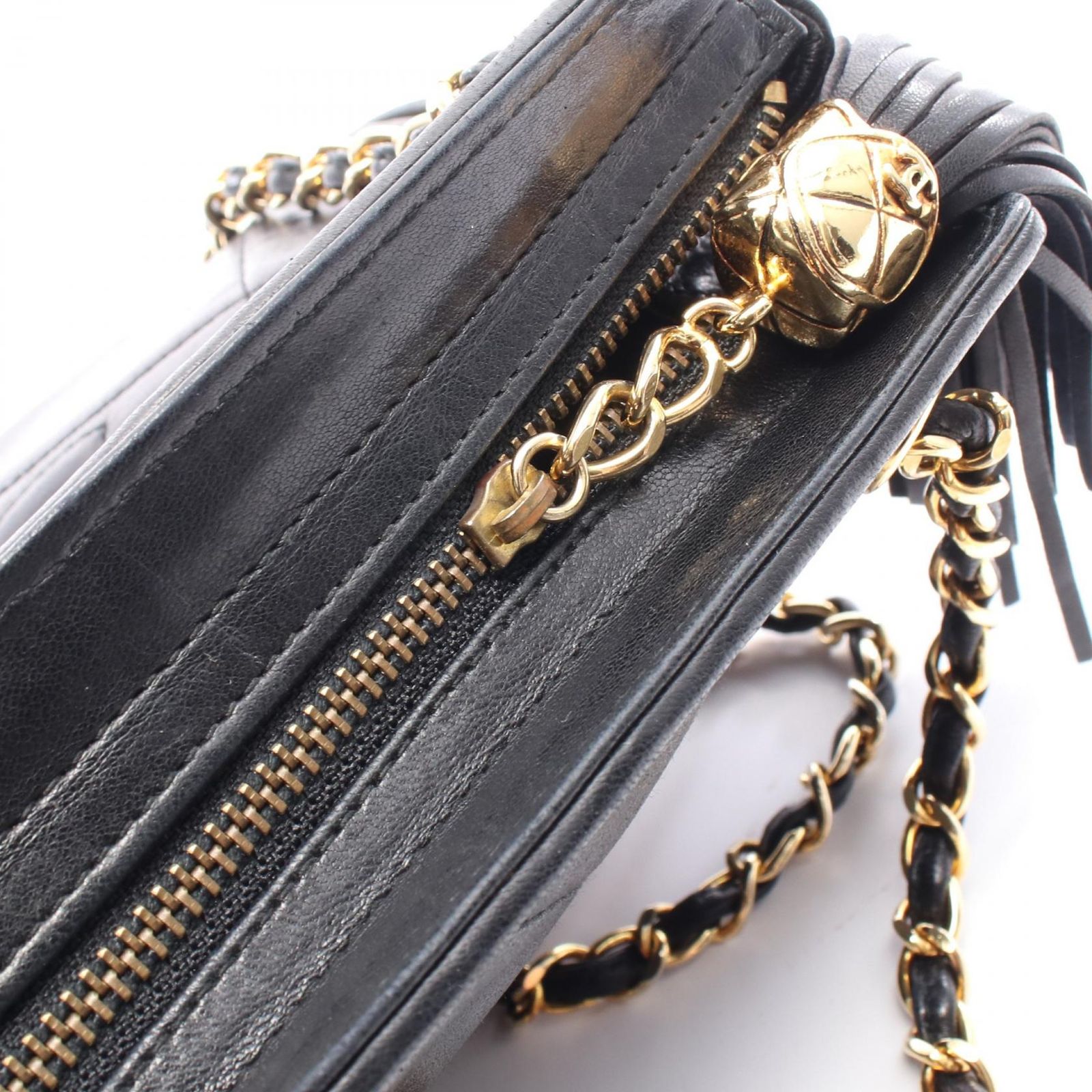 シャネル ココマーク ラムスキン ショルダーバッグ シャネル CHANEL ショルダーバッグ ココマーク ダイヤステッチ