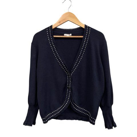 トゥービーシック TO BE CHIC ニットカーディガン ステッチ