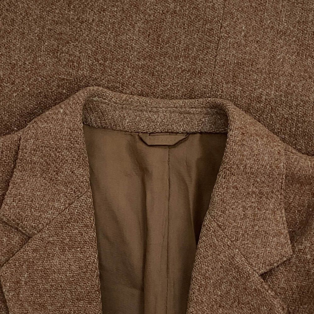【英国製】ハリスツイード× Kingswood ジャケット　コート　くるみボタン ヴィンテージ VINTAGE 英国製 MURRAY BROTHERS Harris Tweed