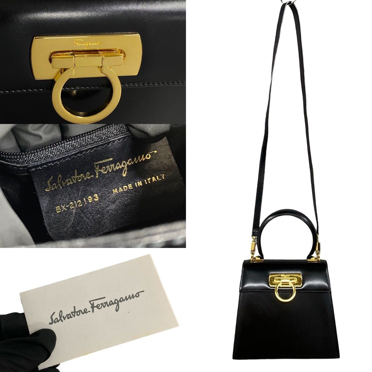 サルヴァトーレ・フェラガモ ガンチーニ バッグ FERRAGAMO 【5ga0792-h】サルヴァトーレフェラガモ ショルダー
