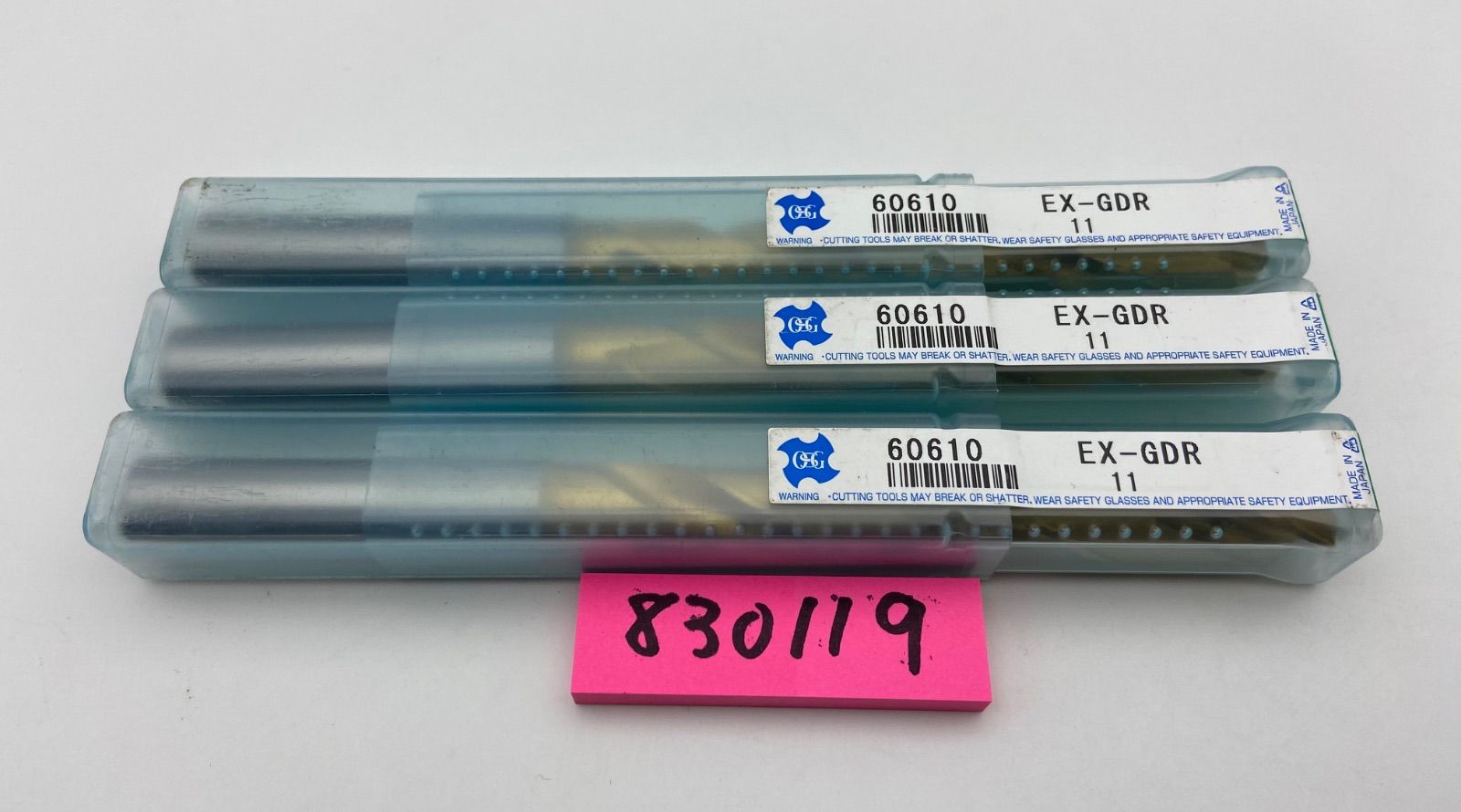 osgエンドミル22mm 3本セット エンドミル3本